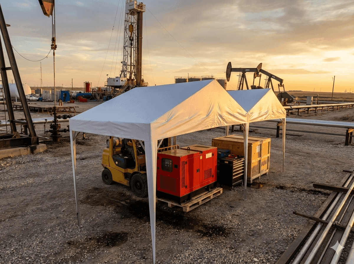 Carpas industriales en Ecuador para construcción y petróleo